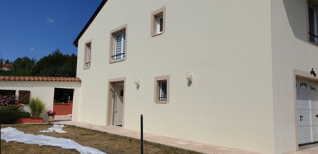 belle maison rénové, ravalement de façade